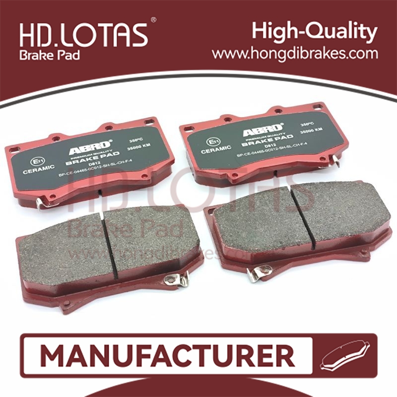 Brake Pad For Passenger Car 04465-0C011,04465-0C012,24813 for TOYOTA