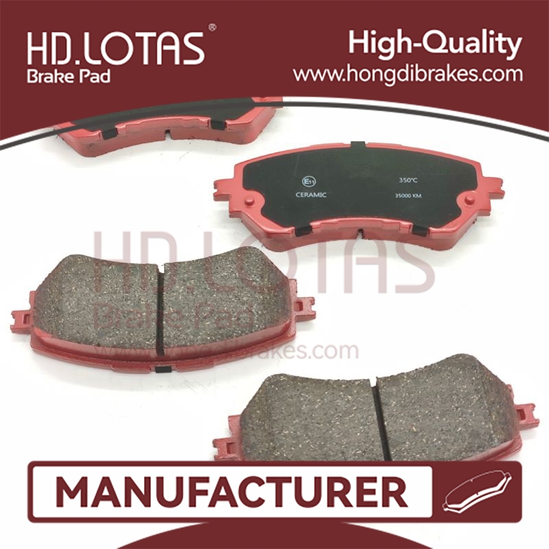 Brake Pad For Passenger Car 04465-0D160,04465-0D150,D1950,D2343 for TOYOTA