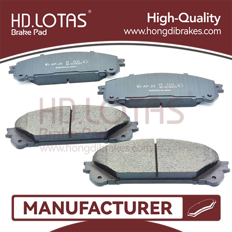Brake Pad For Passenger Car 04465-48150,04465-48160,04465-0E010,GDB3484 for LEXUS,TOYOTA