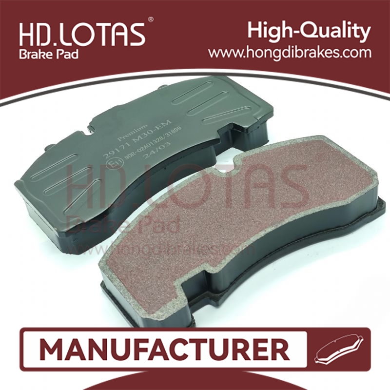 Brake Pad For Passenger Car 0980106950,0509290080,0509290060,0980106440 for BPW