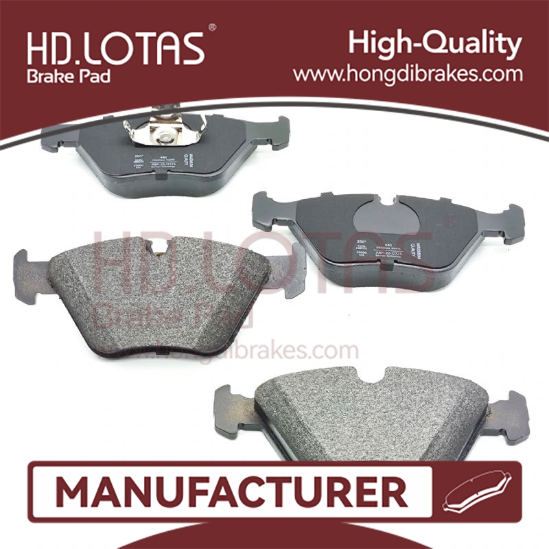 Brake Pad For Passenger Car 34111164331,34111164330,34116761277,34111163387 for BMW