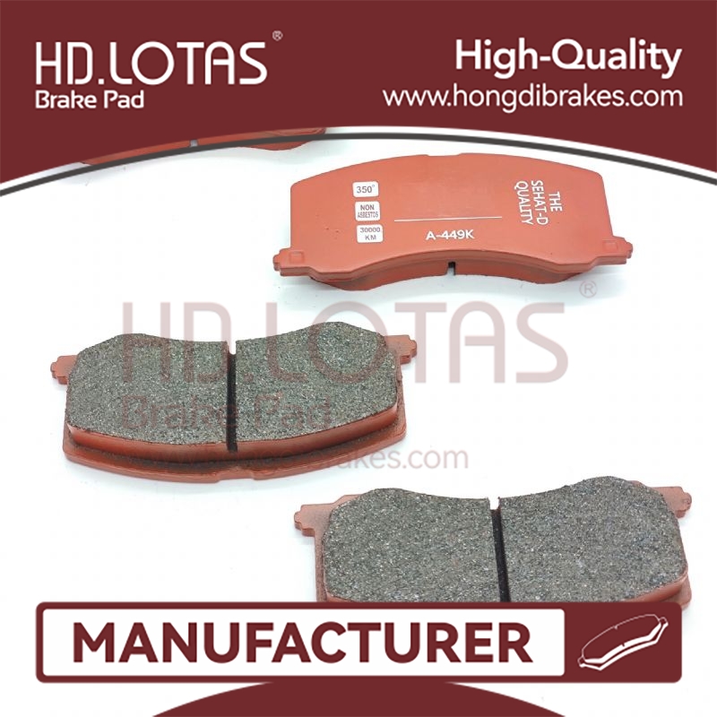 Brake Pad For Passenger Car 55800-61G00,55800-62G00,55800-61G00-000,55800-61G50 for SUZUKI