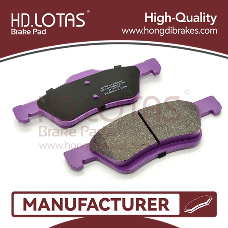 Brake Pad For Passenger Car D1047,GDB1752,24438,24439 for FORD,MAZDA,MERCURY