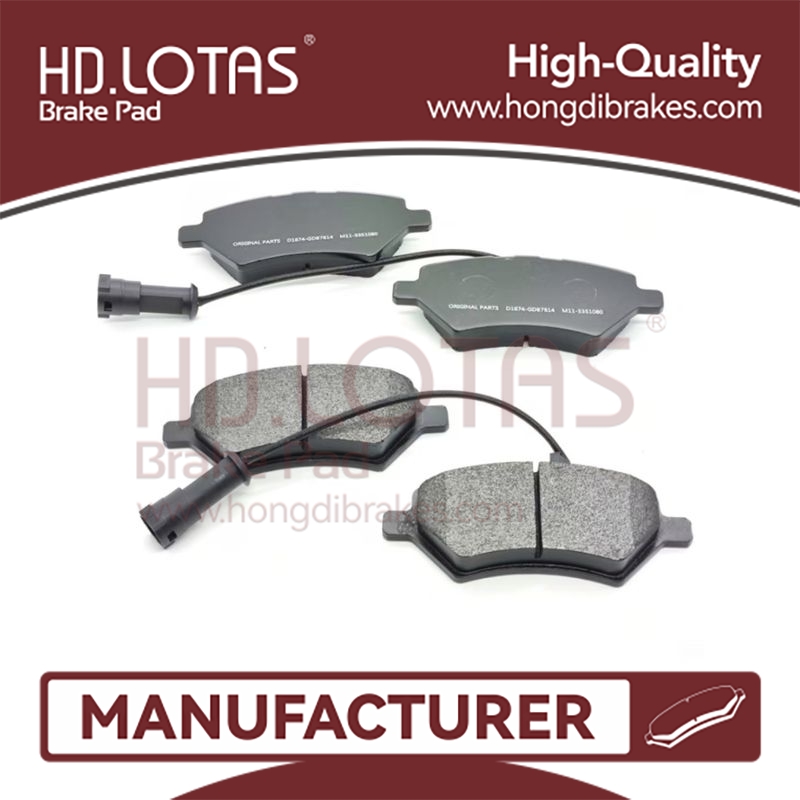 Brake Pad For Passenger Car GDB7814 for CHERY